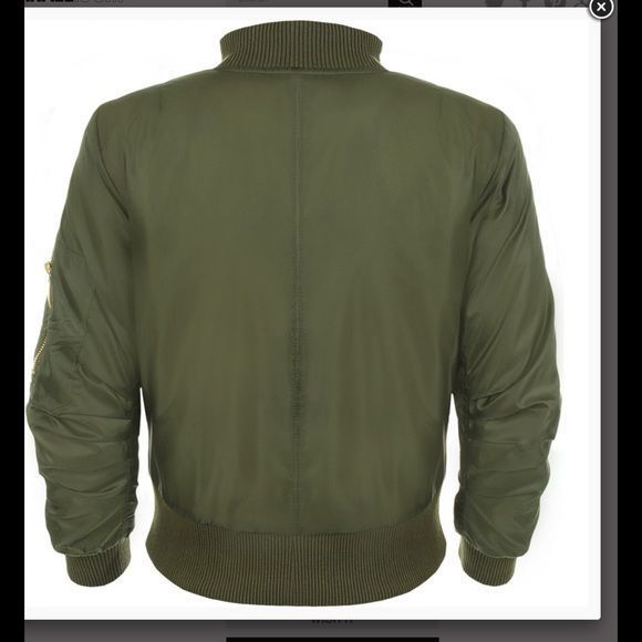 ASOS | Jackets & Coats | Last Army Green Bomber Jacket Street Style